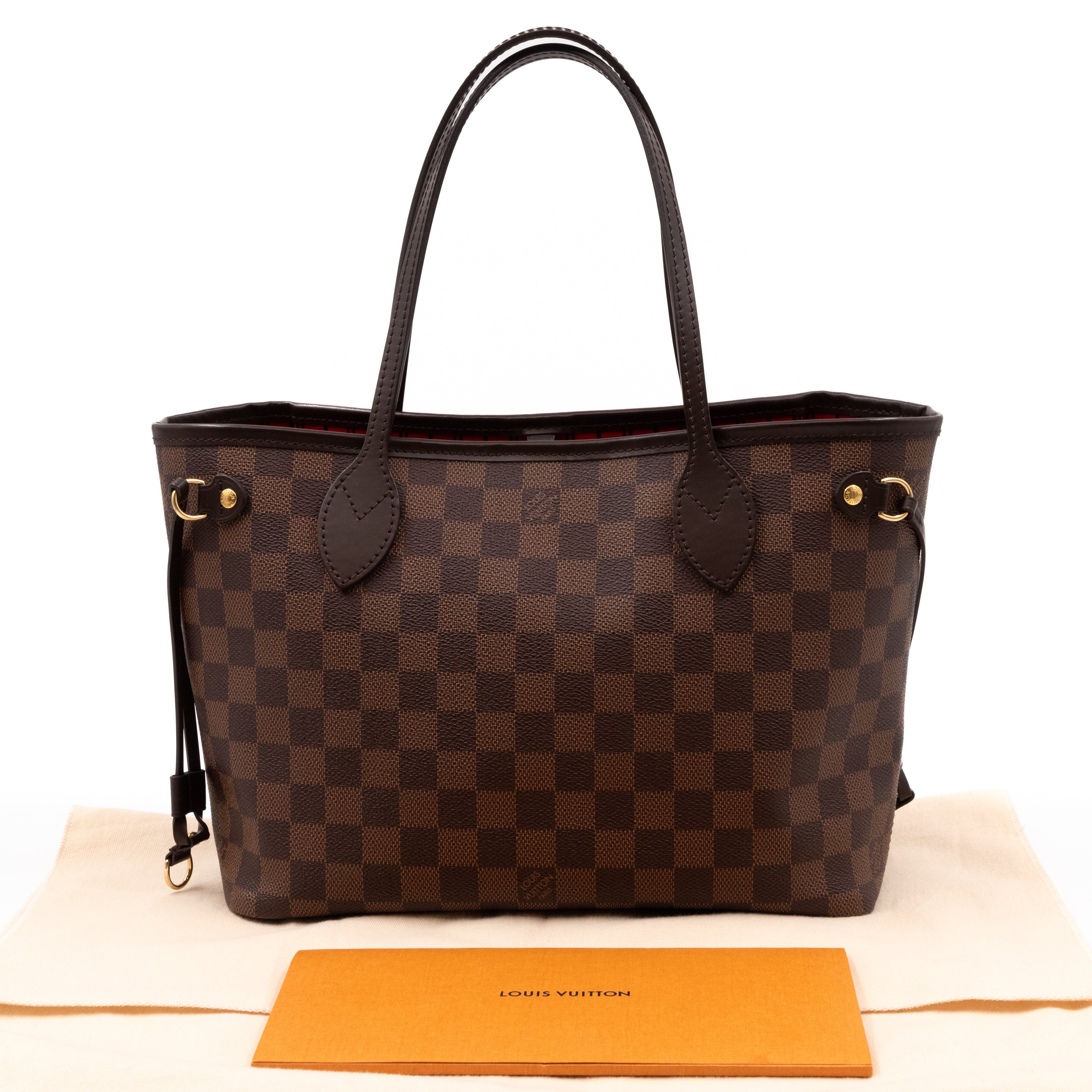 Louis vuitton neverfull discount tote damier pm