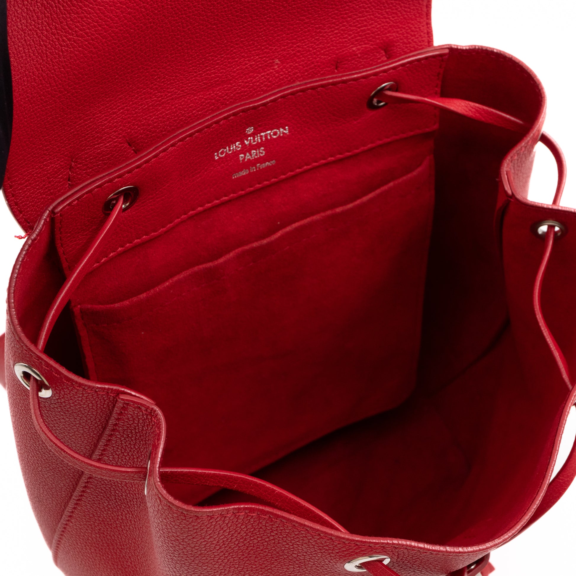 Louis Vuitton LV Lockme II in Rubis (Red) top handle shoulder bag