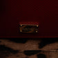 Sicily Small Dauphine Leather Red