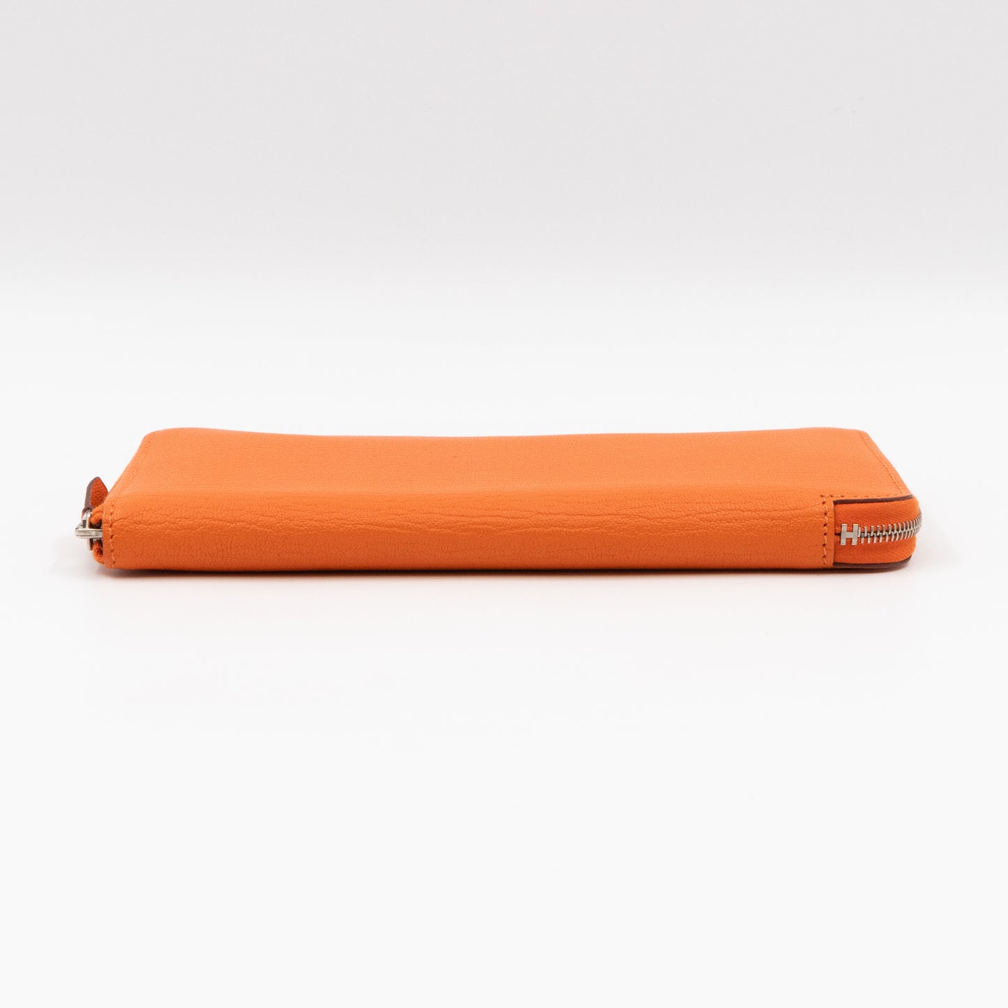 Azap Classique Long Wallet Orange Leather