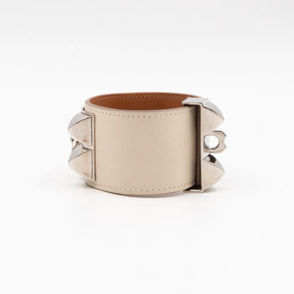 Collier de Chien White & Silver Bracelet