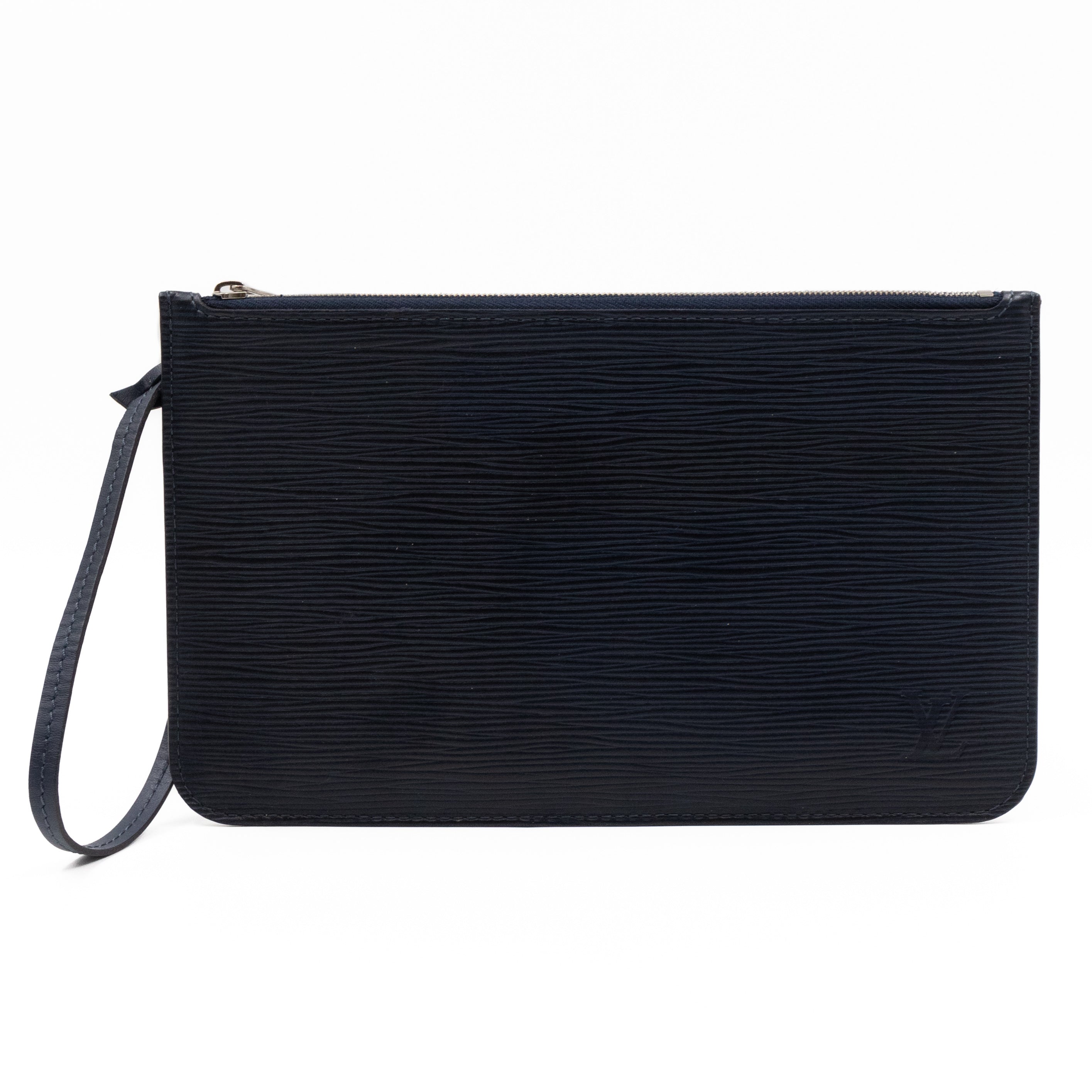 Neverfull Pochette Indigo Epi Leather