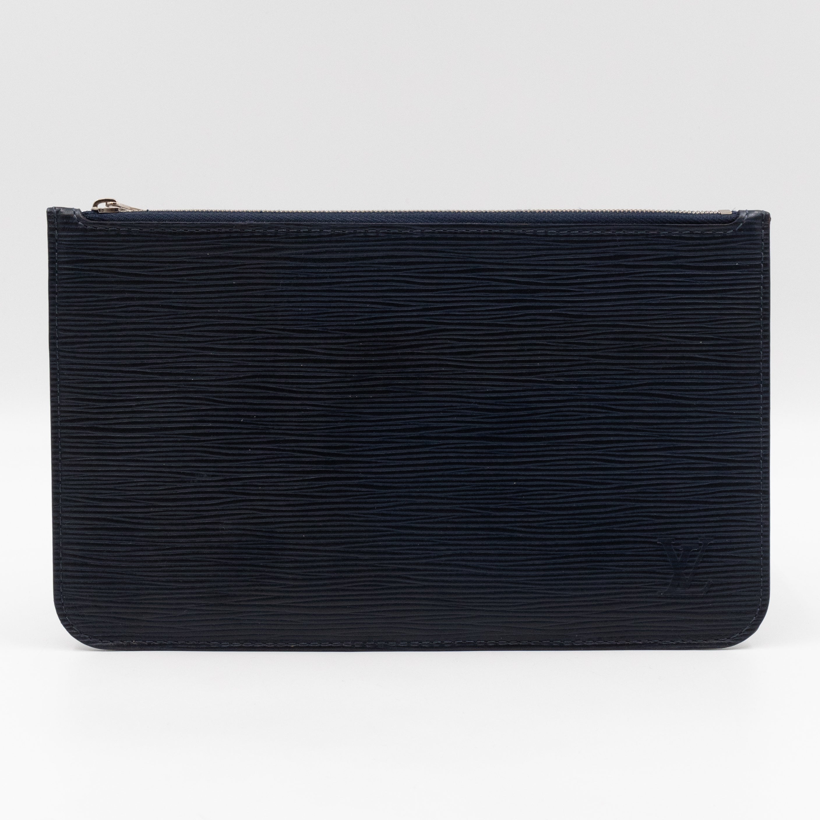 Neverfull Pochette Indigo Epi Leather