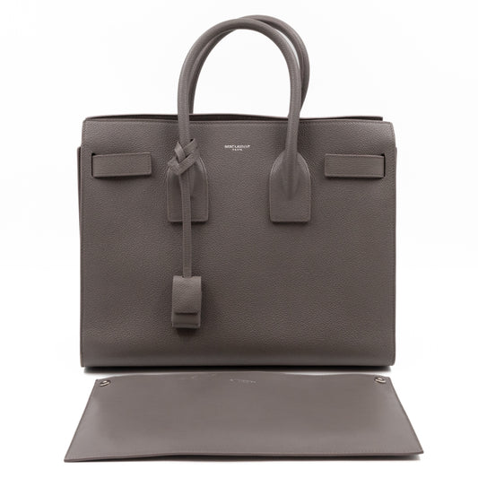 Sac de Jour Small Gray Leather
