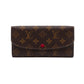 Emilie Wallet Monogram Fuchsia