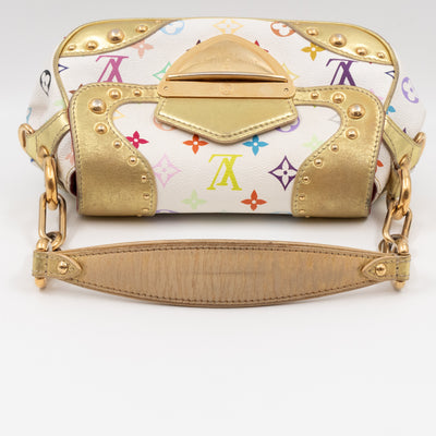 Marilyn Multicolore White & Gold