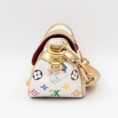 Marilyn Multicolore White & Gold