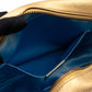 GG Marmont Matelassé Small Metallic Gold Leather