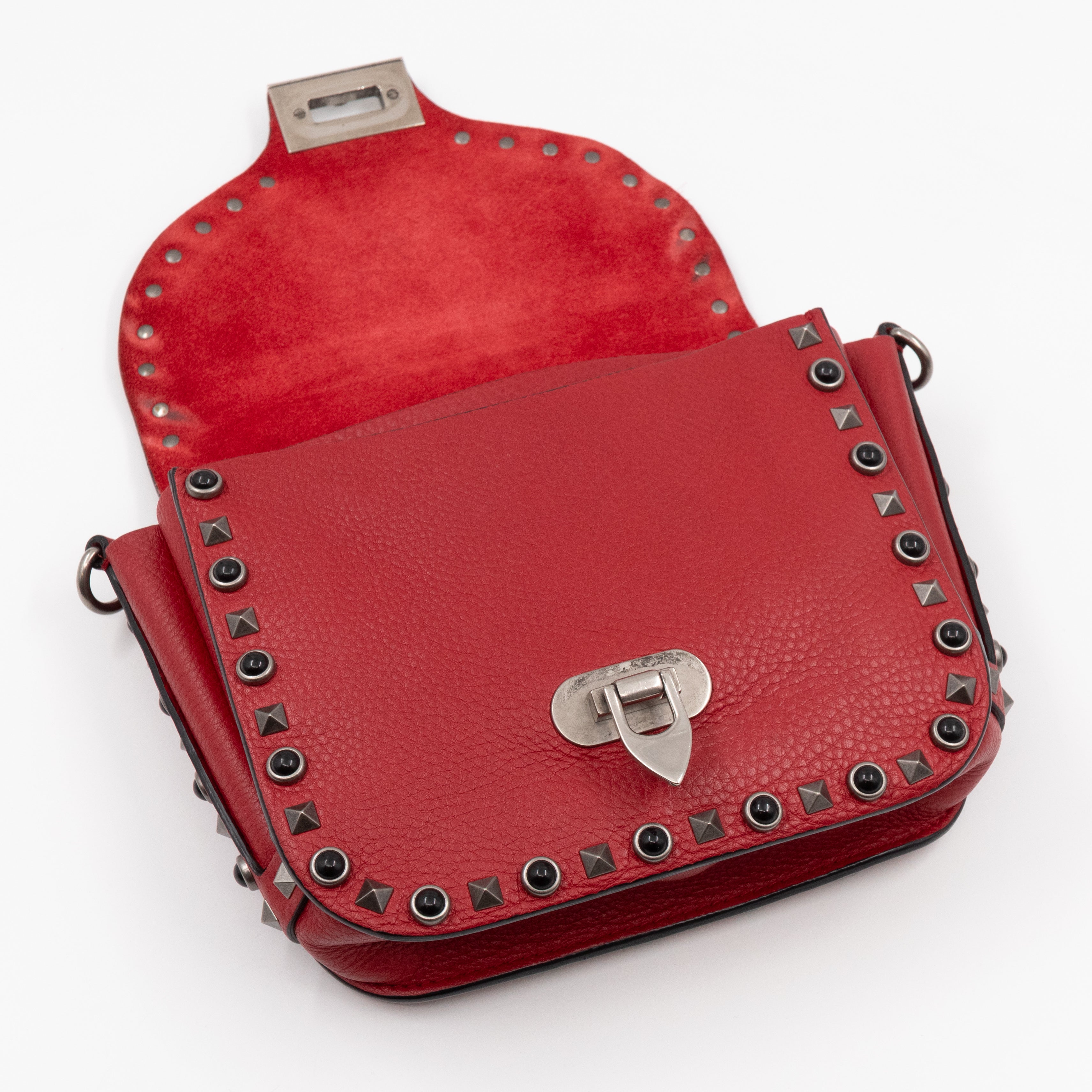 Valentino rockstud bag discount strap