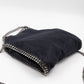 Falabella Fold Over Tote Mini Black Blue