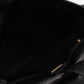 Sicily Large Floral Crocheted Lace Black Leather