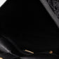 Sicily Large Floral Crocheted Lace Black Leather