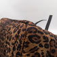 Large Leopard Puffer Tote Bag