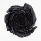 Monogram Shine Shawl Black