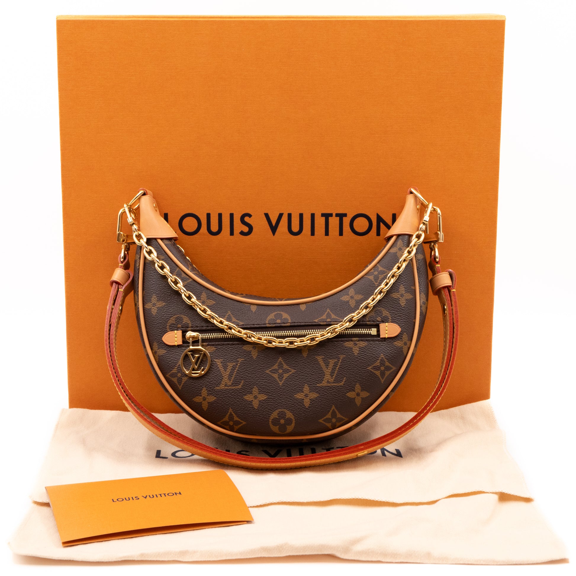 Louis Vuitton 3 dustbagS HERMES TOD'S VUITTON Black Orange Yellow