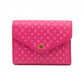 Victorine Wallet Nanogram Leather Rose