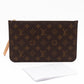Neverfull Pochette Monogram Beige
