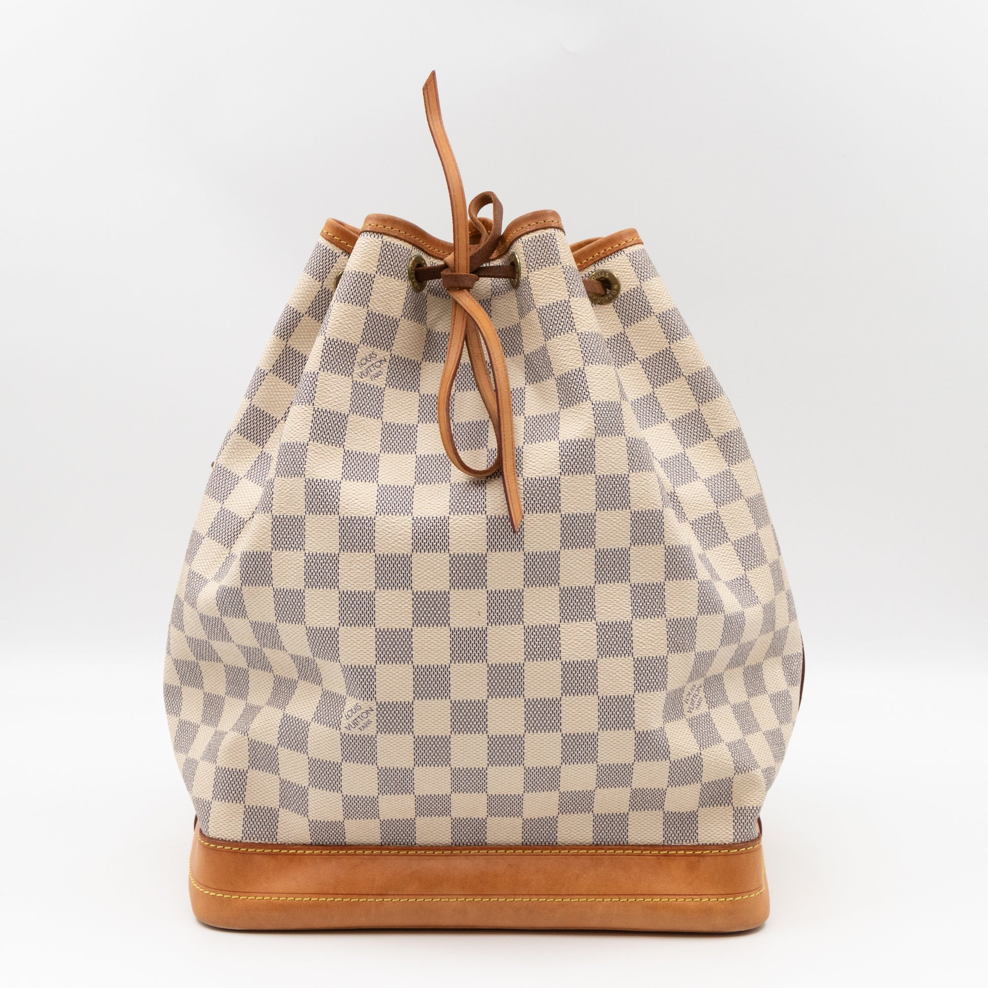 LOUIS VUITTON Damier Azur Large Noe Shoulder Bag