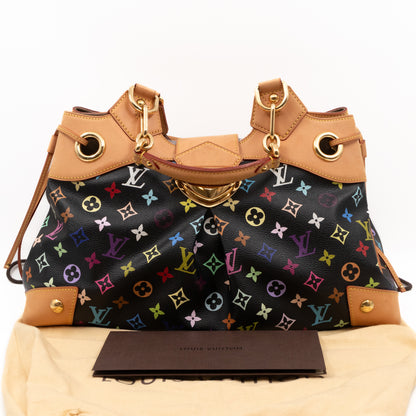 Ursula Monogram Multicolore Black