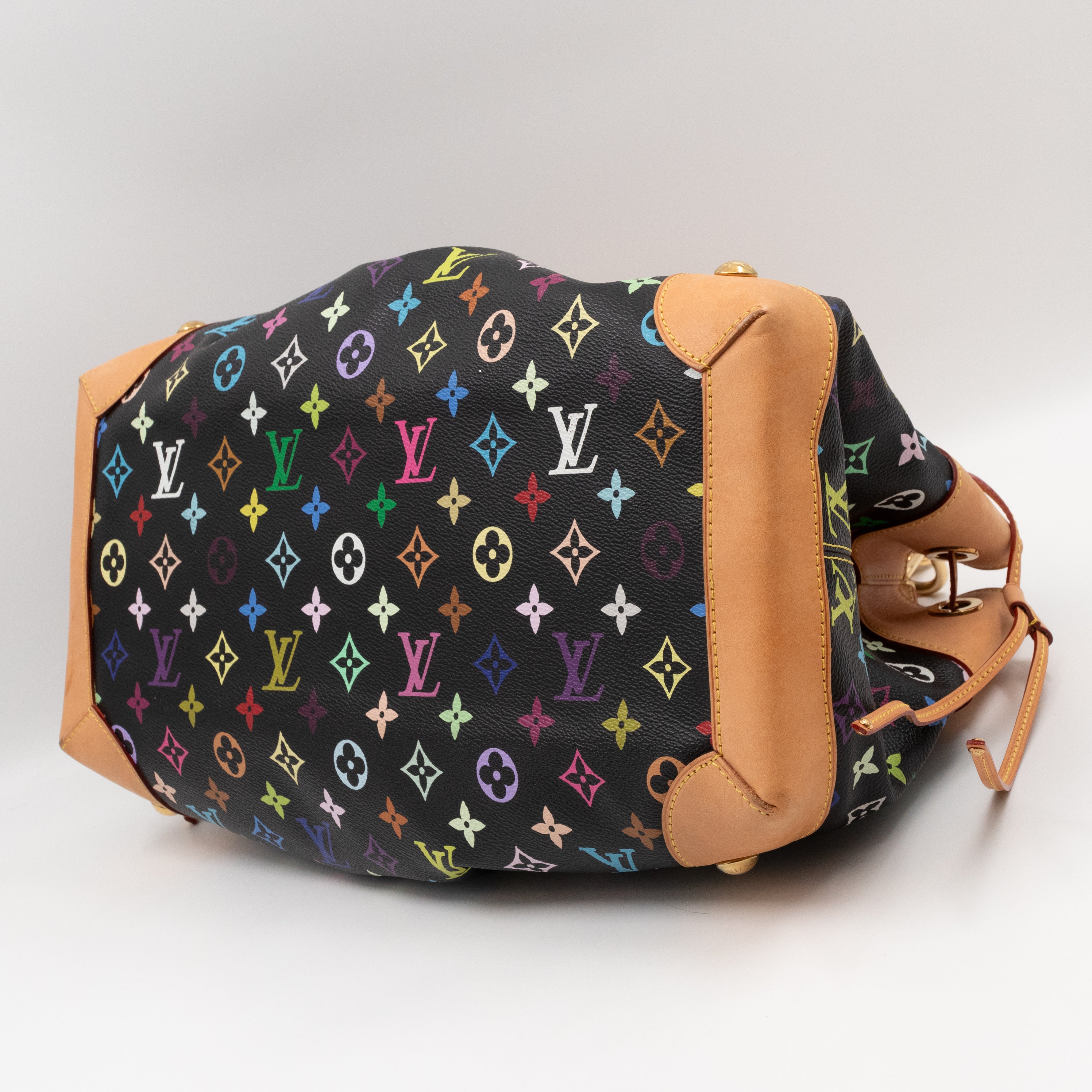 Ursula Monogram Multicolore Black