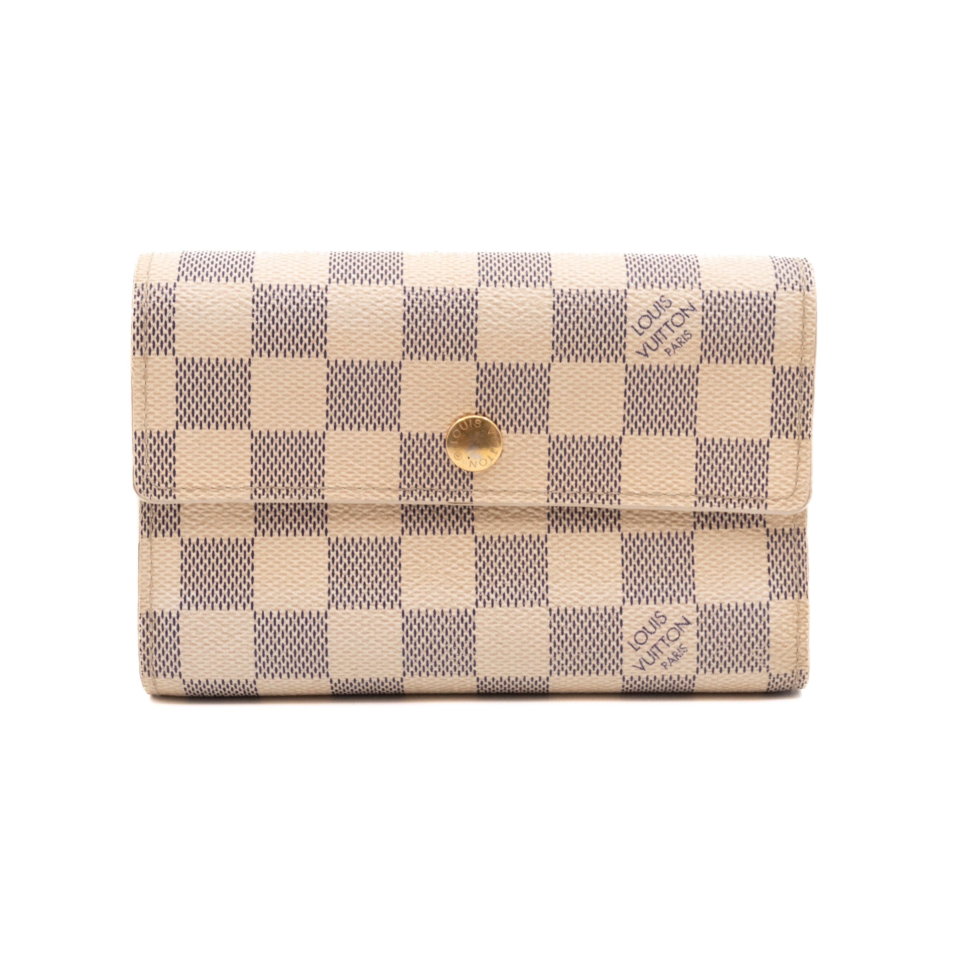 Alexandra Wallet Damier Azur