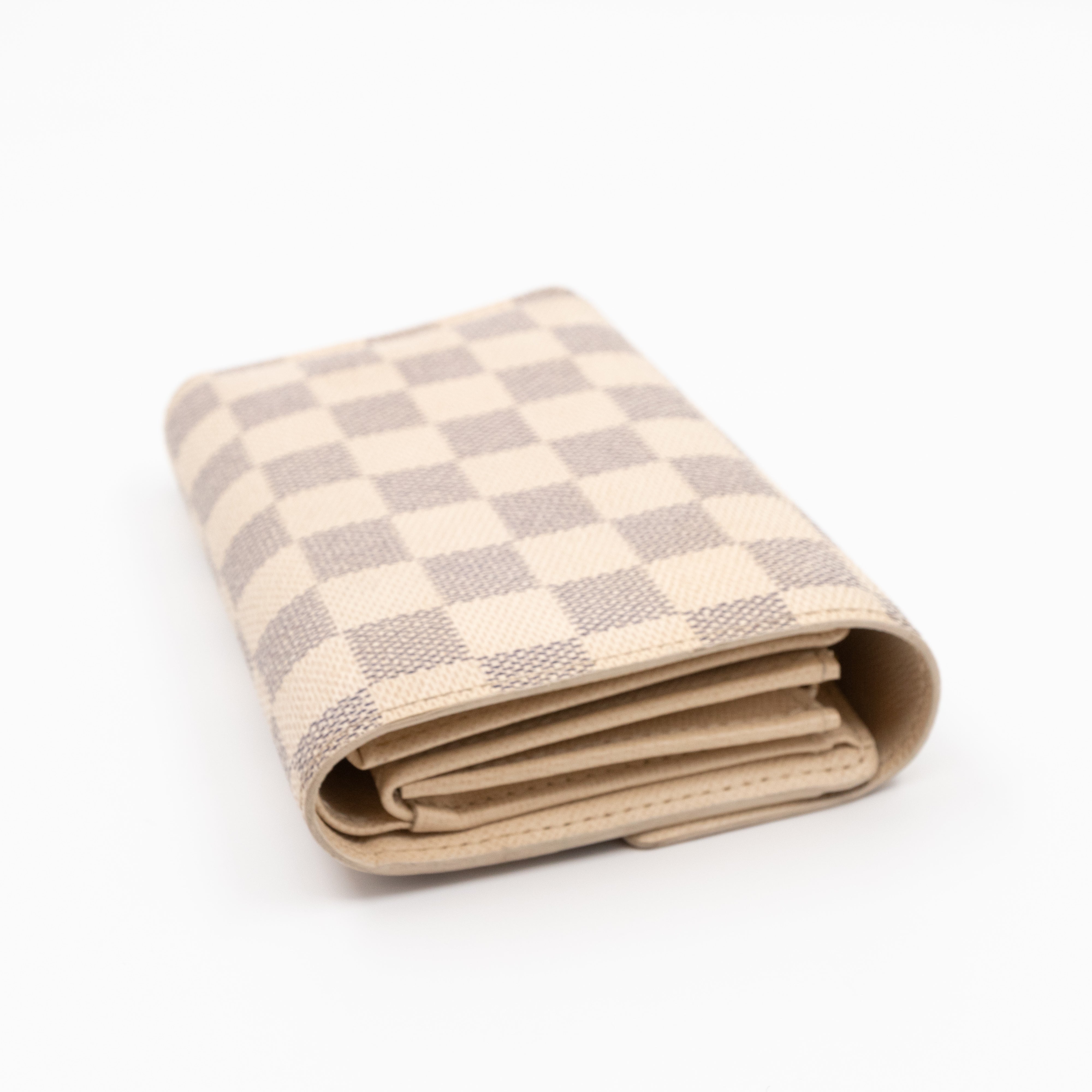 Alexandra Wallet Damier Azur