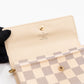 Alexandra Wallet Damier Azur
