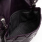 In & Out Flap Bag Maxi Purple Lambskin