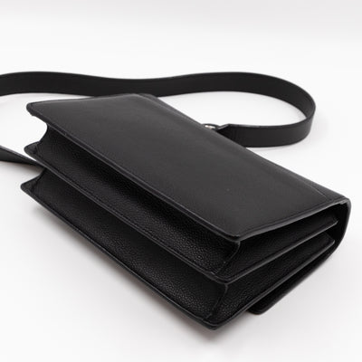 Sunset Medium Grained Leather Black