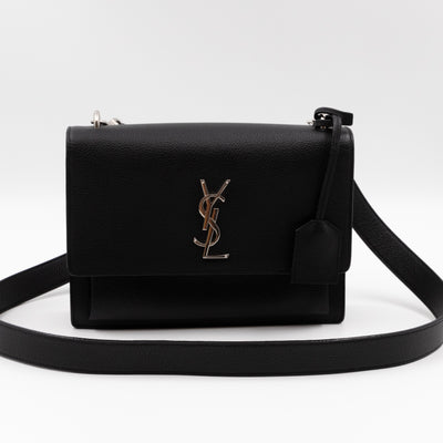 Sunset Medium Grained Leather Black