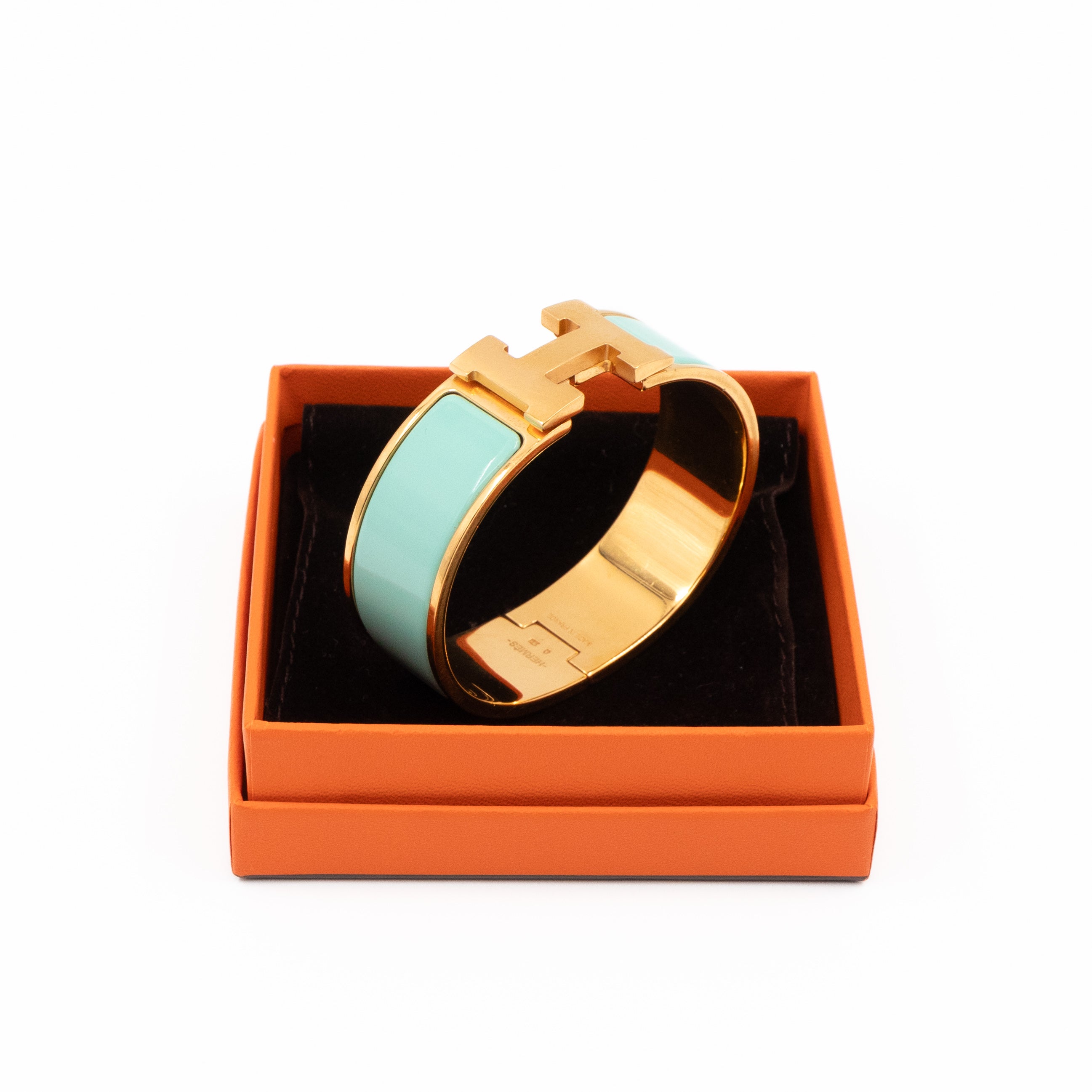 Clic Clac H Bracelet GM Mint Gold