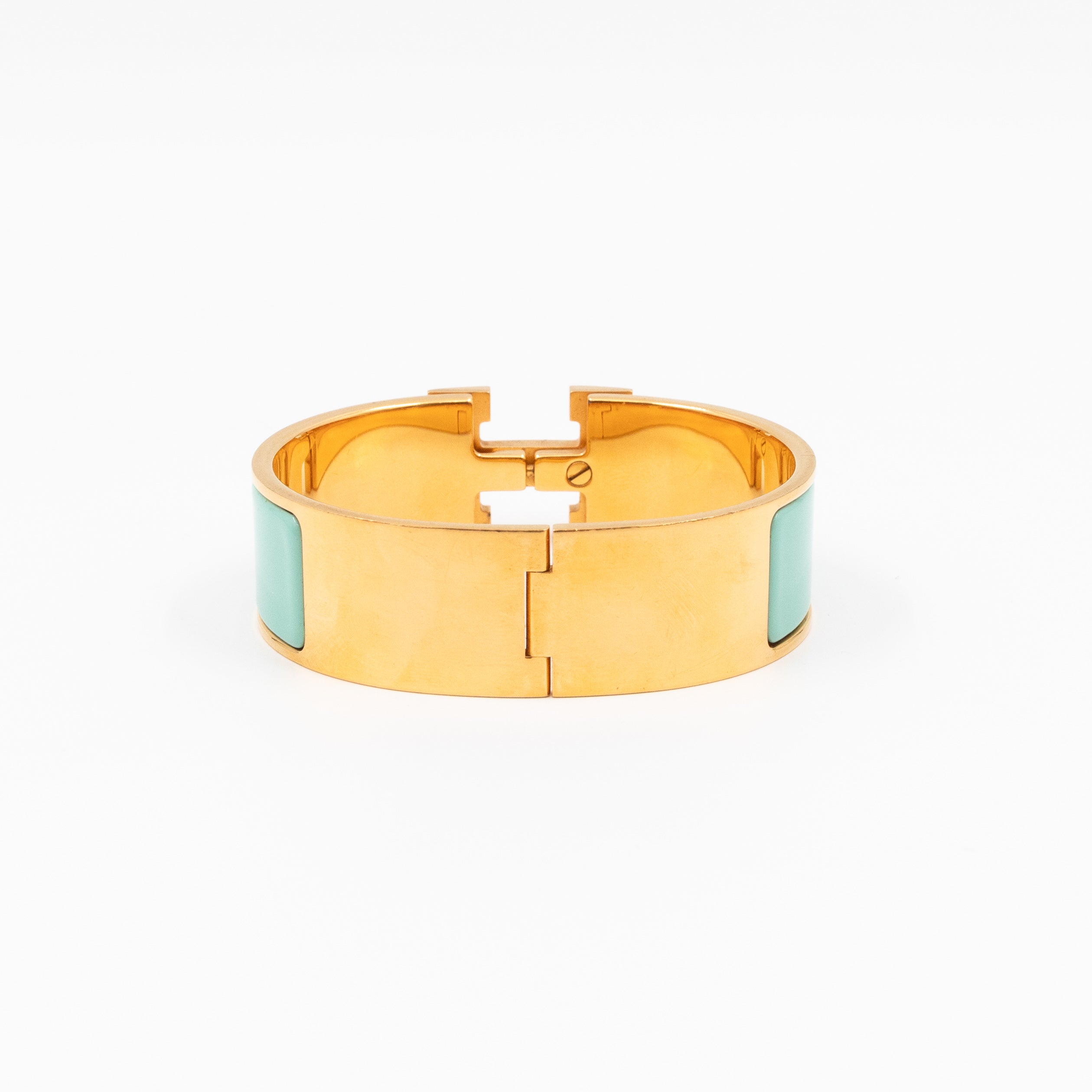 Clic Clac H Bracelet GM Mint Gold