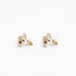 CC Turn-Lock Earrings Light Gold