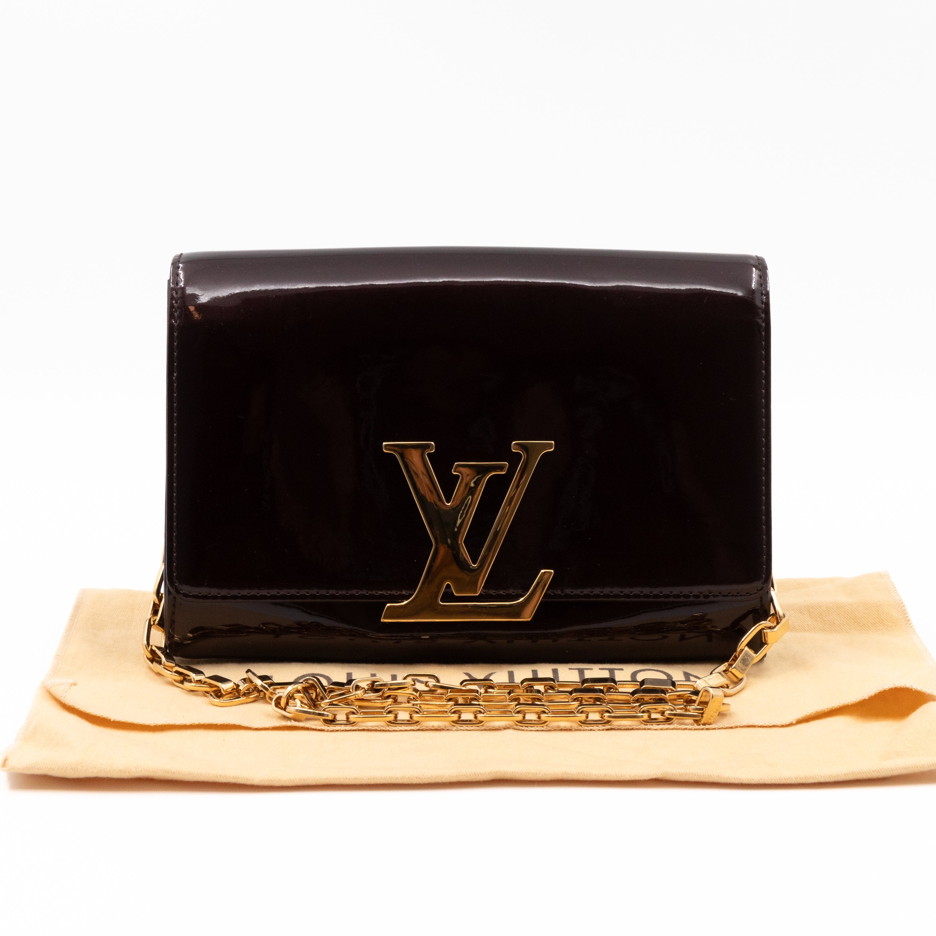 Chain Louise GM Amarante Vernis