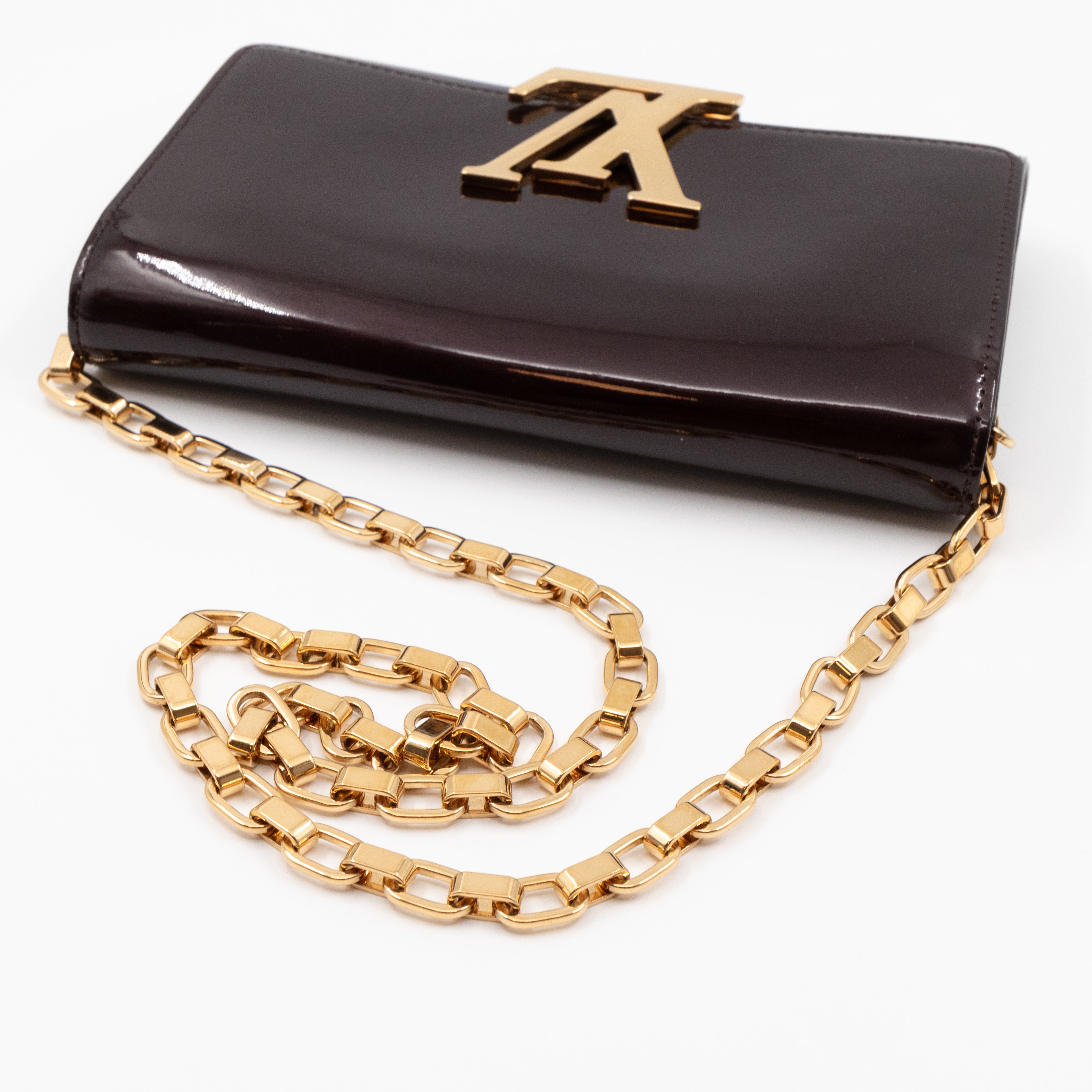 Chain Louise GM Amarante Vernis