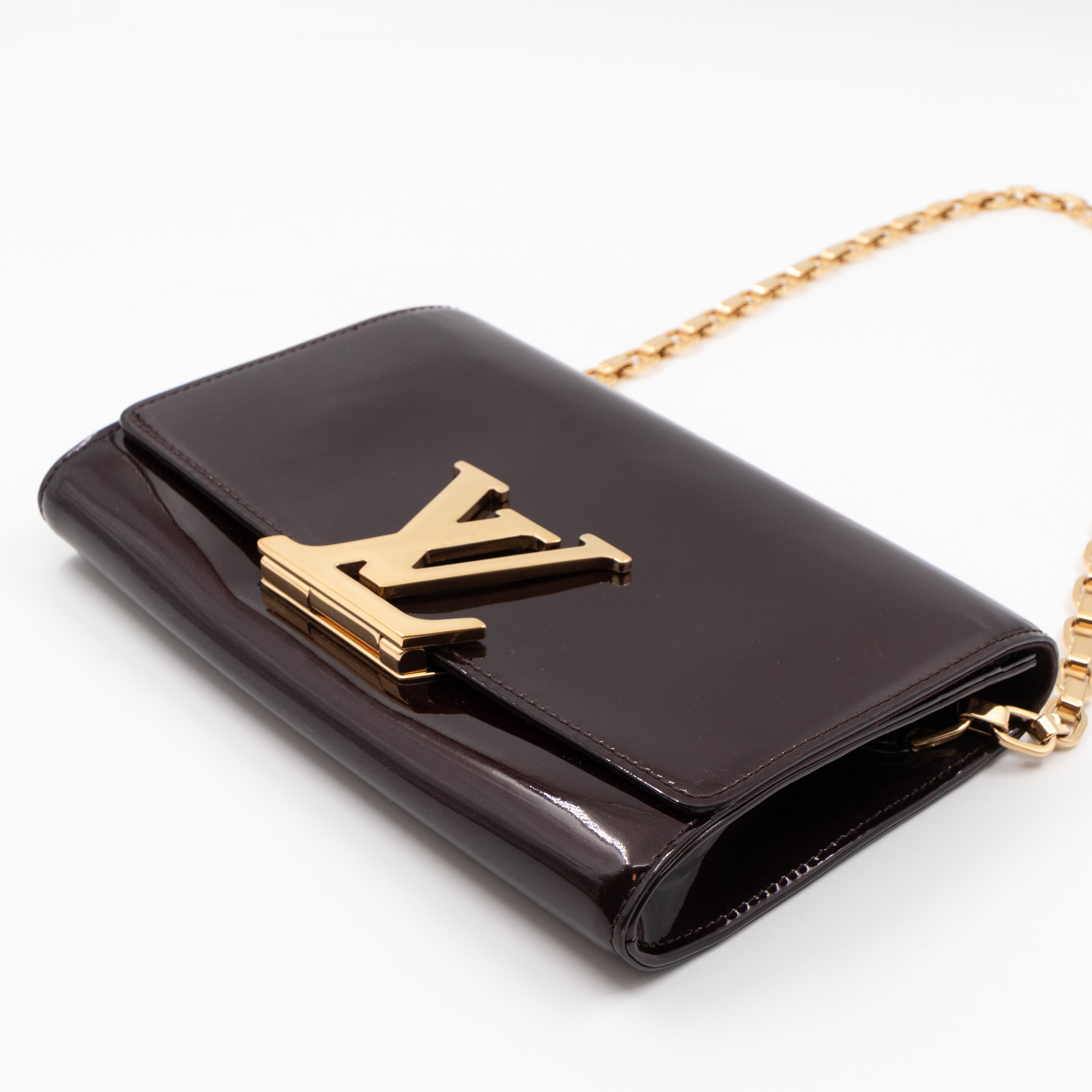 Chain Louise GM Amarante Vernis