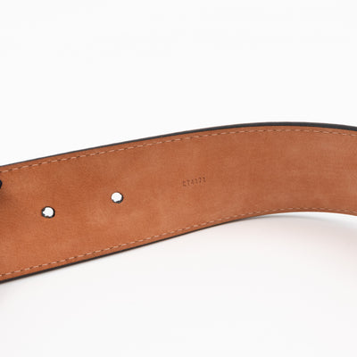 LV Initiales Belt 40 mm 85 cm Noir Electric Epi