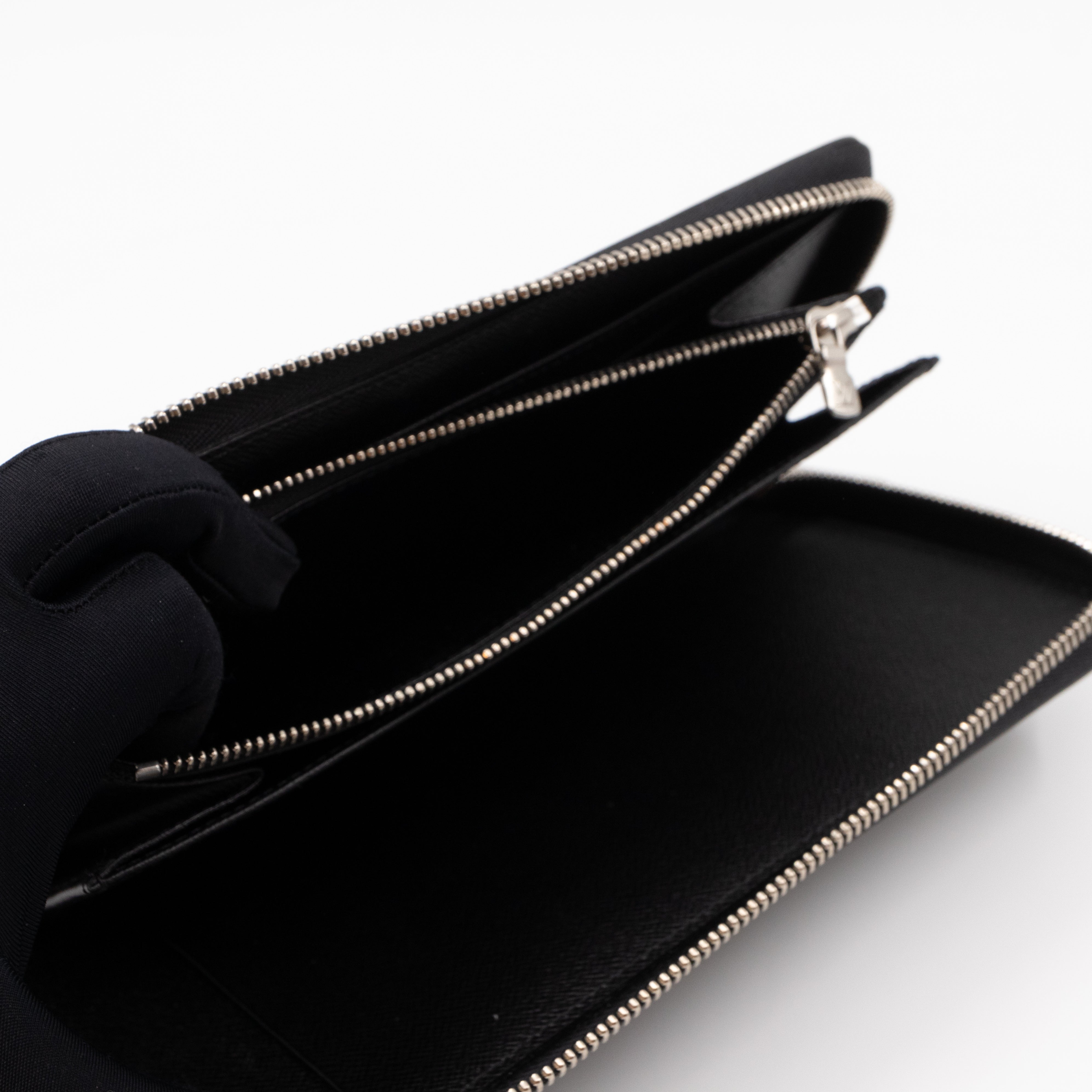 Zippy Organiser Wallet Epi Noir Electric Silver