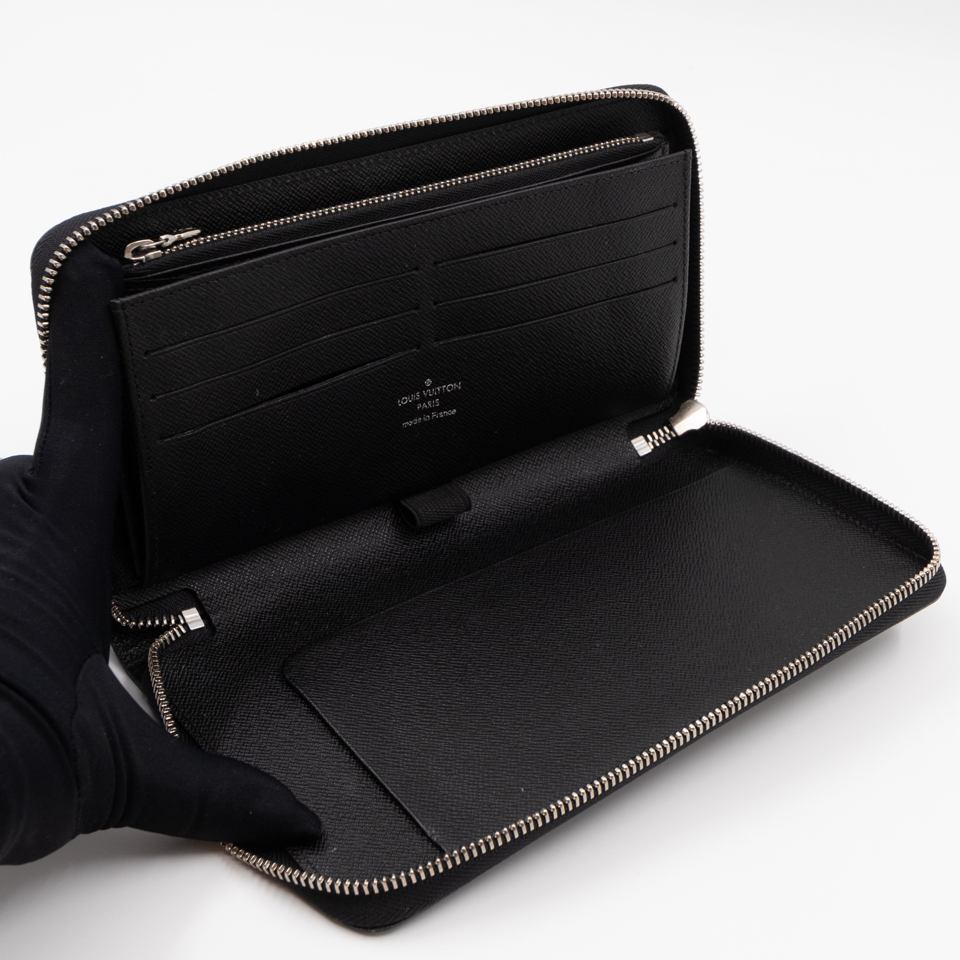Zippy Organiser Wallet Epi Noir Electric Silver