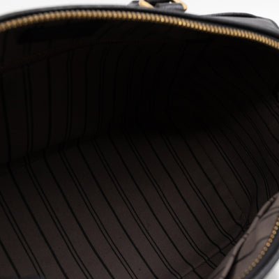 Speedy 25 Bandouliere Monogram Empreinte Black Gold