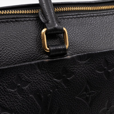 Speedy 25 Bandouliere Monogram Empreinte Black Gold