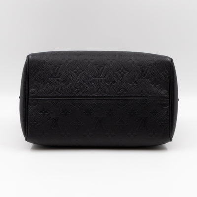 Speedy 25 Bandouliere Monogram Empreinte Black Gold
