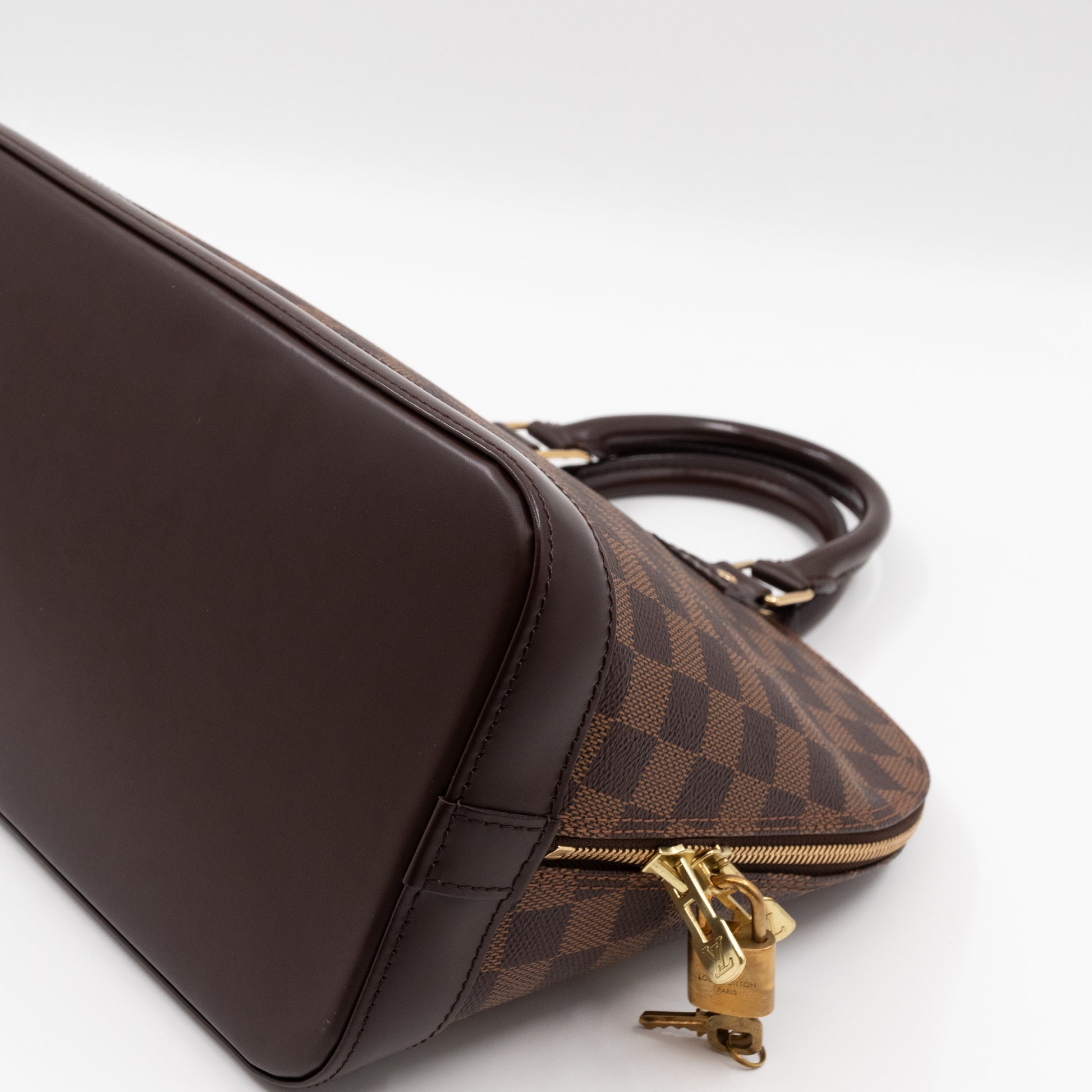 Alma PM Damier Ebene Canvas - Handbags