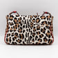 Pony Hair Shoulder Bag Leopard