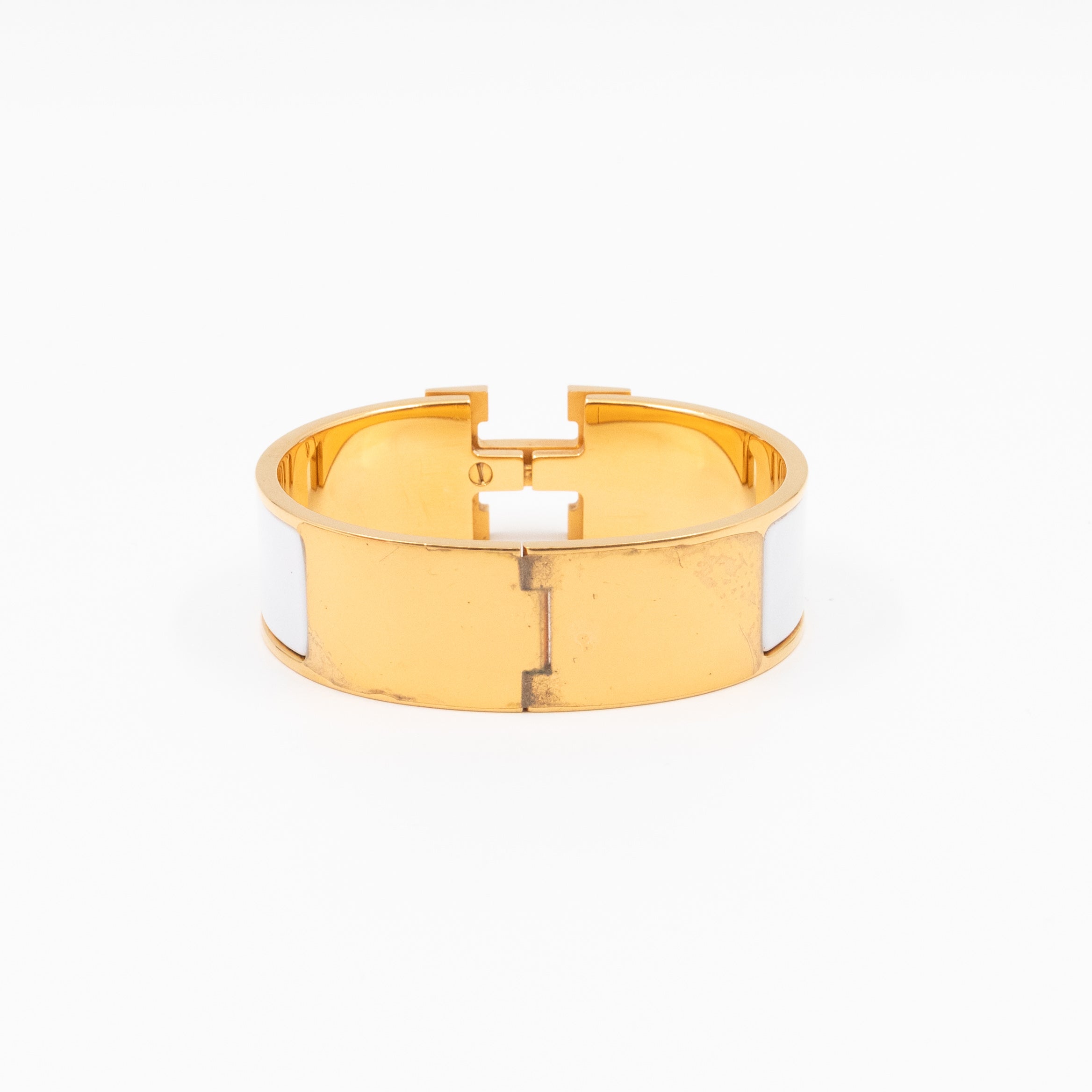 Clic Clac H Bracelet GM White Gold