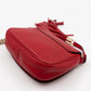 Mini Soho Flap Chain Bag Red Leather Gold