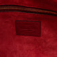 C-Rockee Studded Fringe Hobo Red Leather
