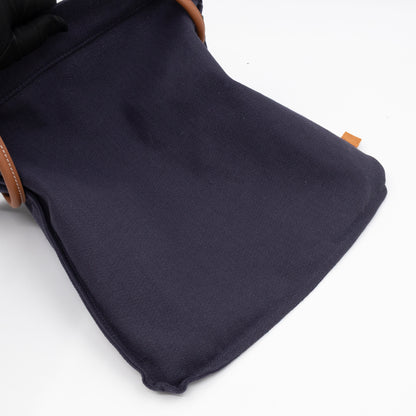 Aline Grooming Bag Bleu Indigo Canvas