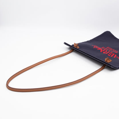 Aline Grooming Bag Bleu Indigo Canvas