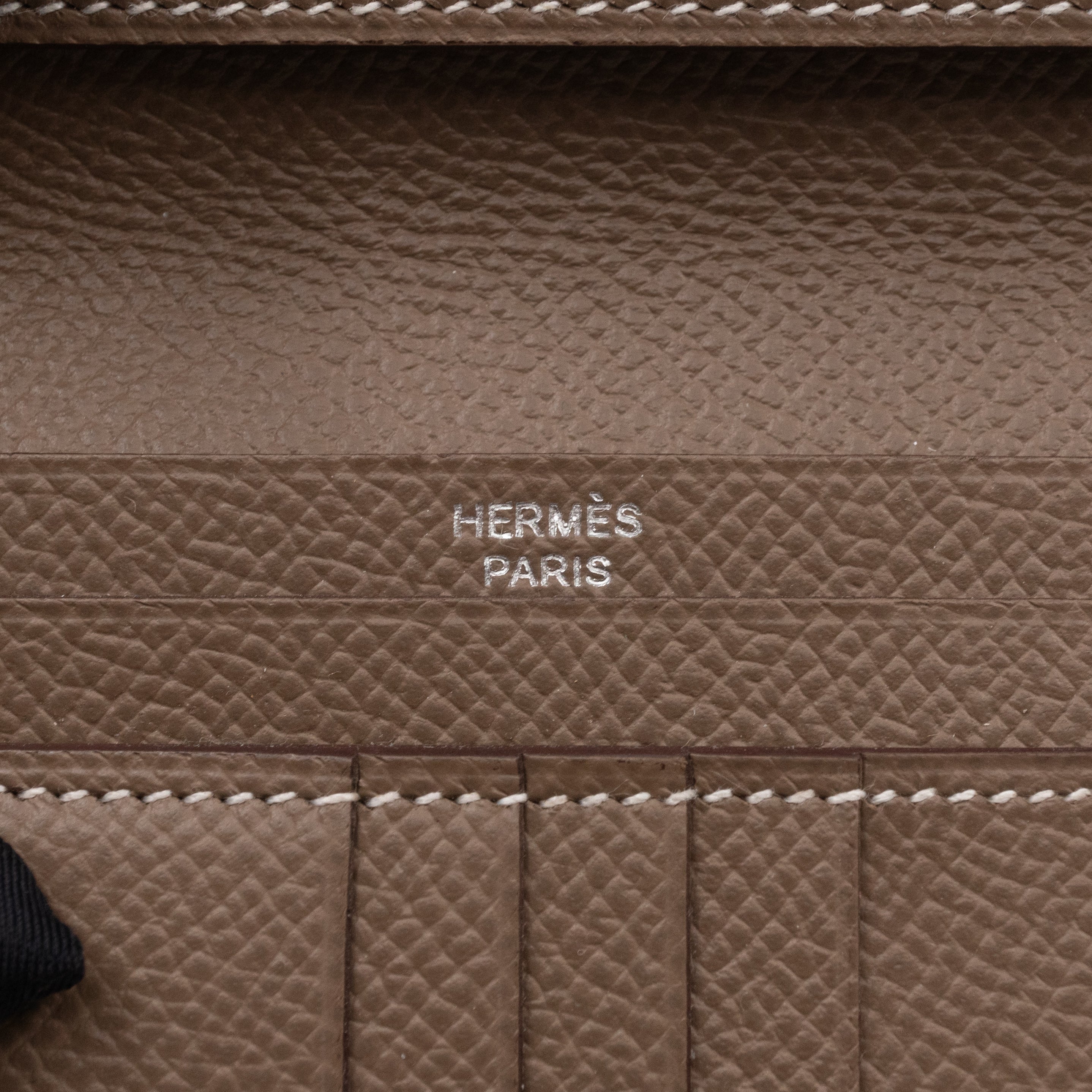 Bearn Compact Wallet Etoupe Leather